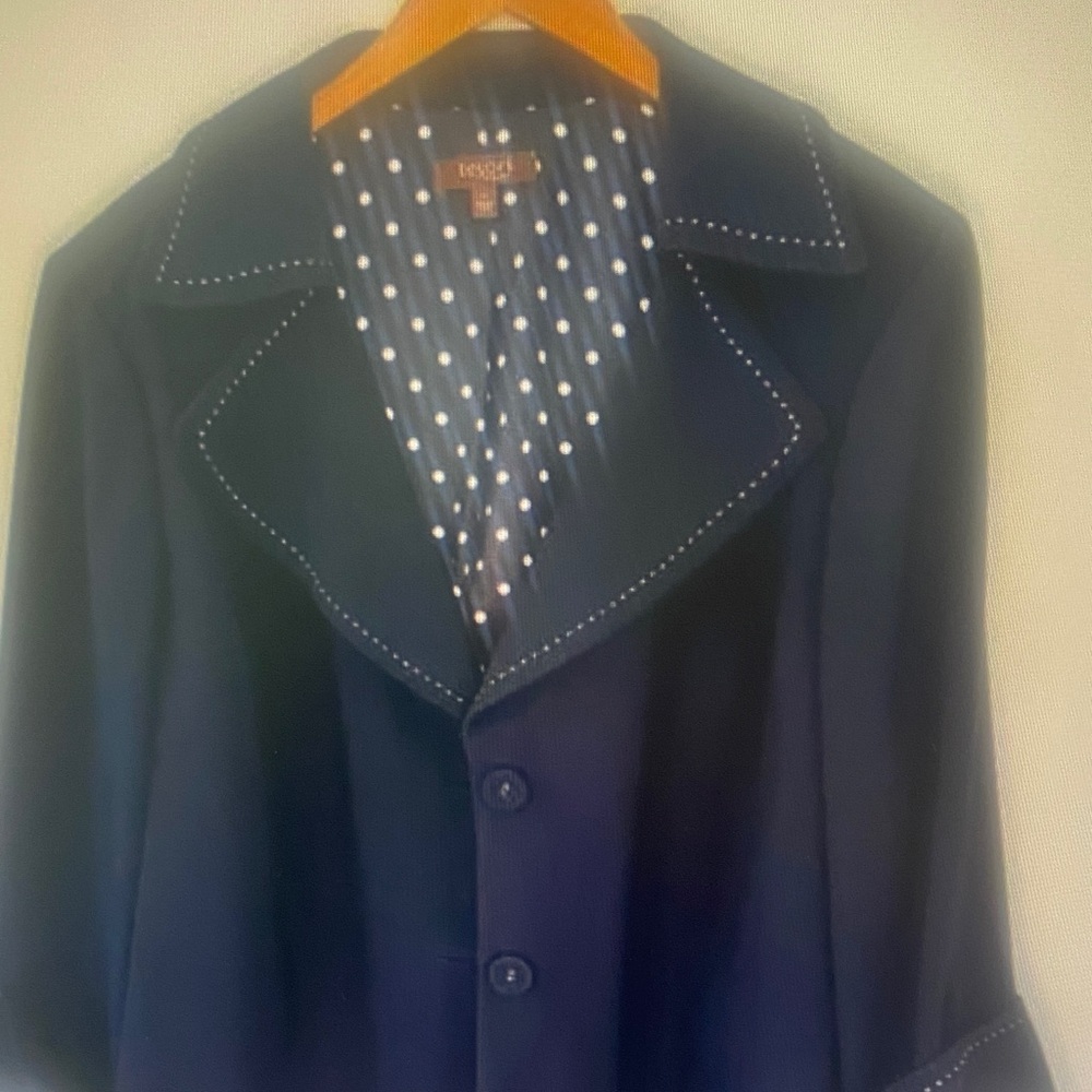 MYesori Women’s Plus Black Coat Blazer Size 2X